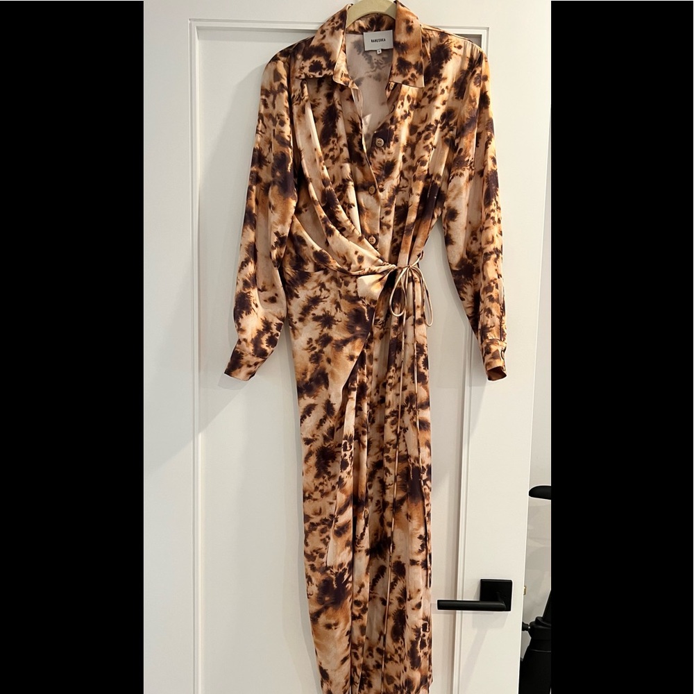 Nanushka Bisso Tie Dye Dress
